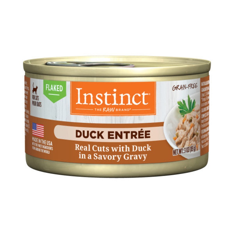 Nature’s Variety Instinct Flaked Duck Entre Wet Cat Food