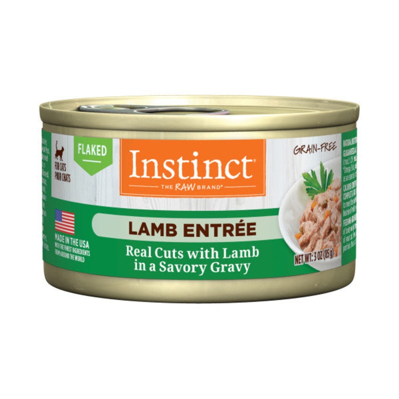 Nature’s Variety Instinct Flaked Lamb Entre Wet Cat Food