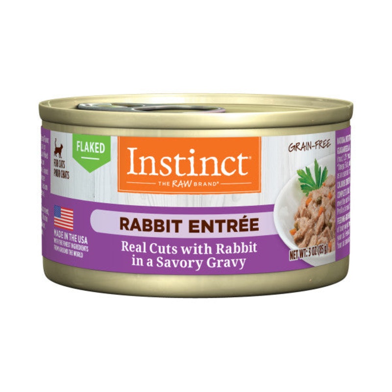 Nature’s Variety Instinct Flaked Rabbit Entre Wet Cat Food