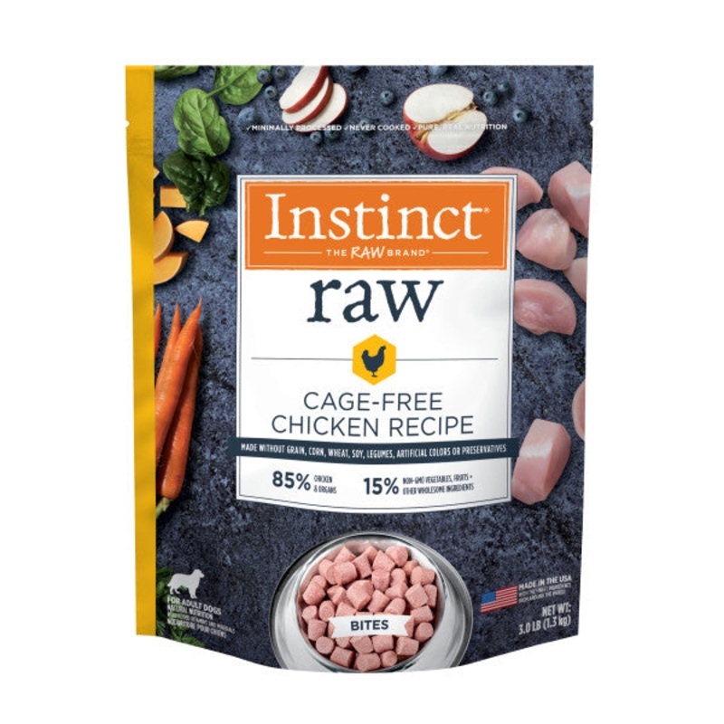 Nature’s Variety Instinct Raw Frozen Chicken Bites Dog Food