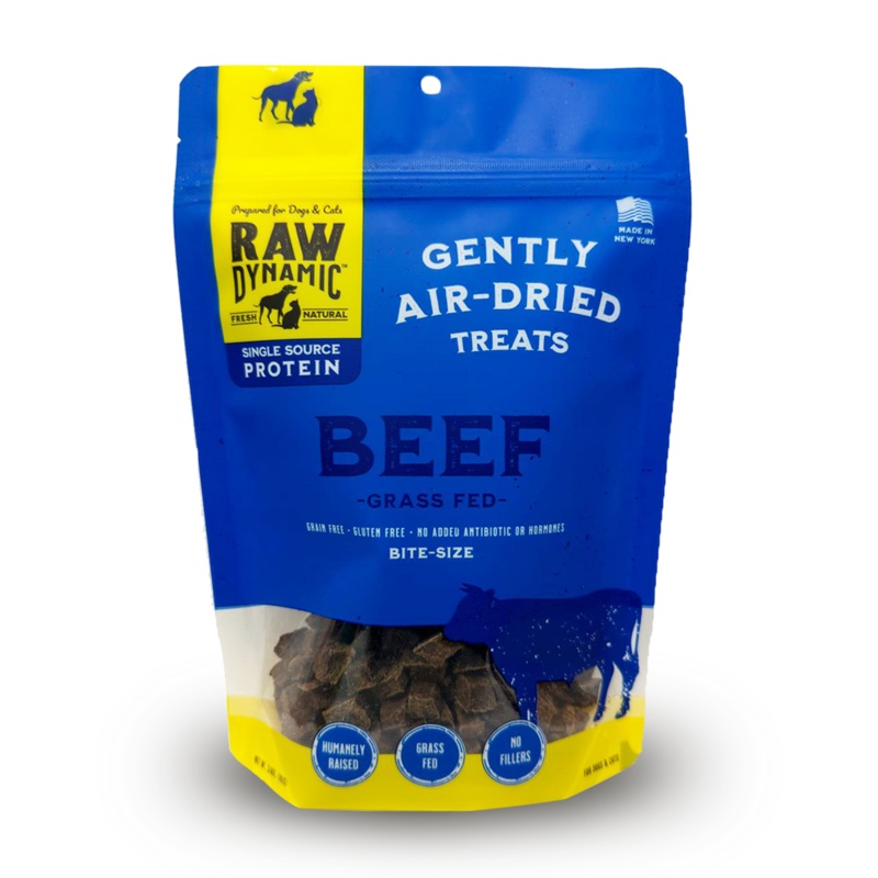 Raw Dynamic Air-Dried Raw Beef Treats