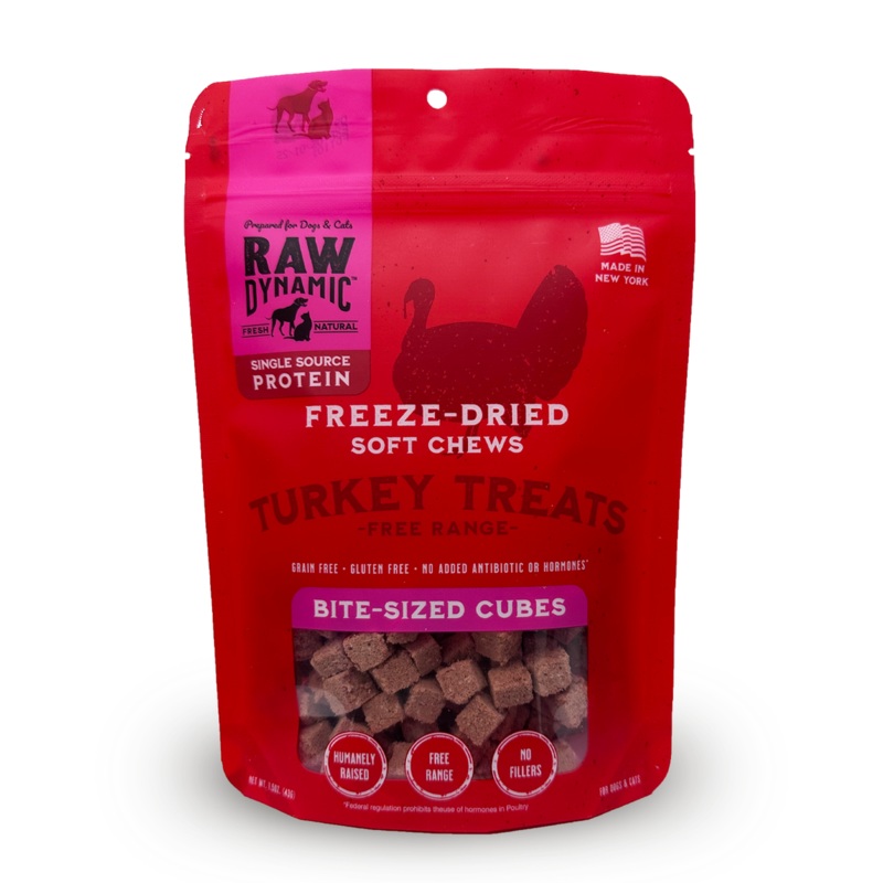 Raw Dynamic Freeze Dried Turkey Treats