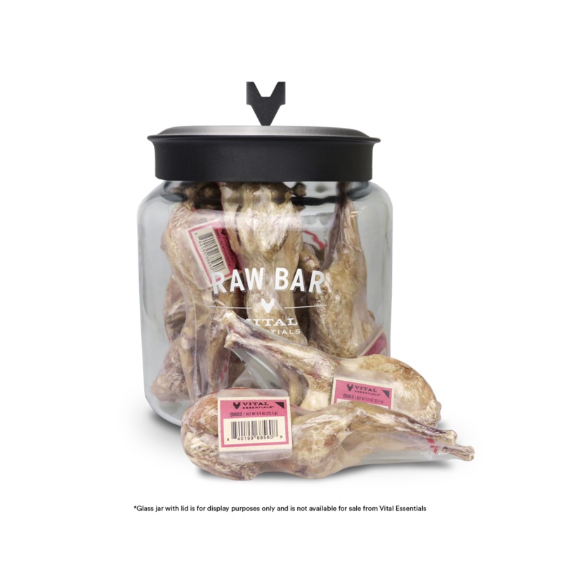 Vital Essentials Raw Bar Freeze Dried Raw Quail Dog Snacks