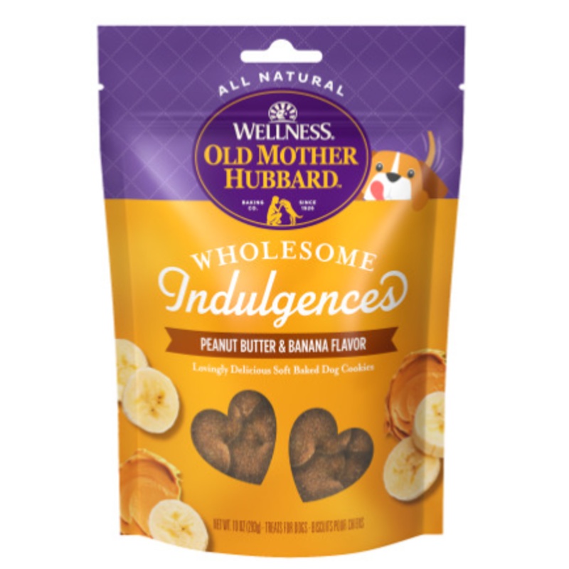 Wellness Old Mother Hubbard Wholesome Indulgences Peanut Butter & Banana Flavor Dog Treats