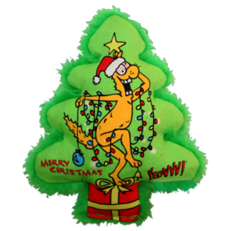 Yeow Catnip Kris Kringle Tree Toy