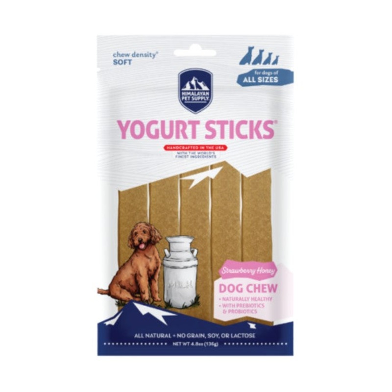 Himalayan Dog Chew Yogurt Sticks Strawberry Honey