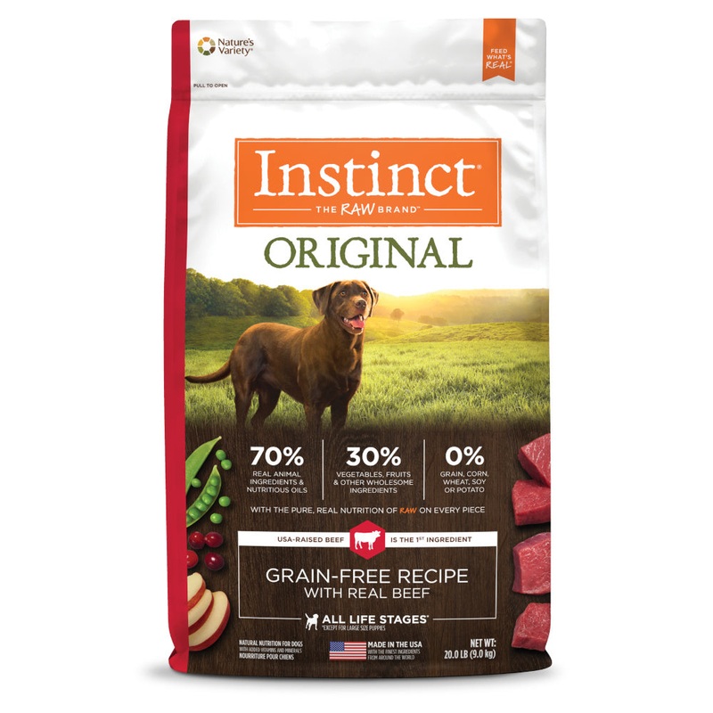 Nature’s Variety Instinct Original Beef Dry Dog Food