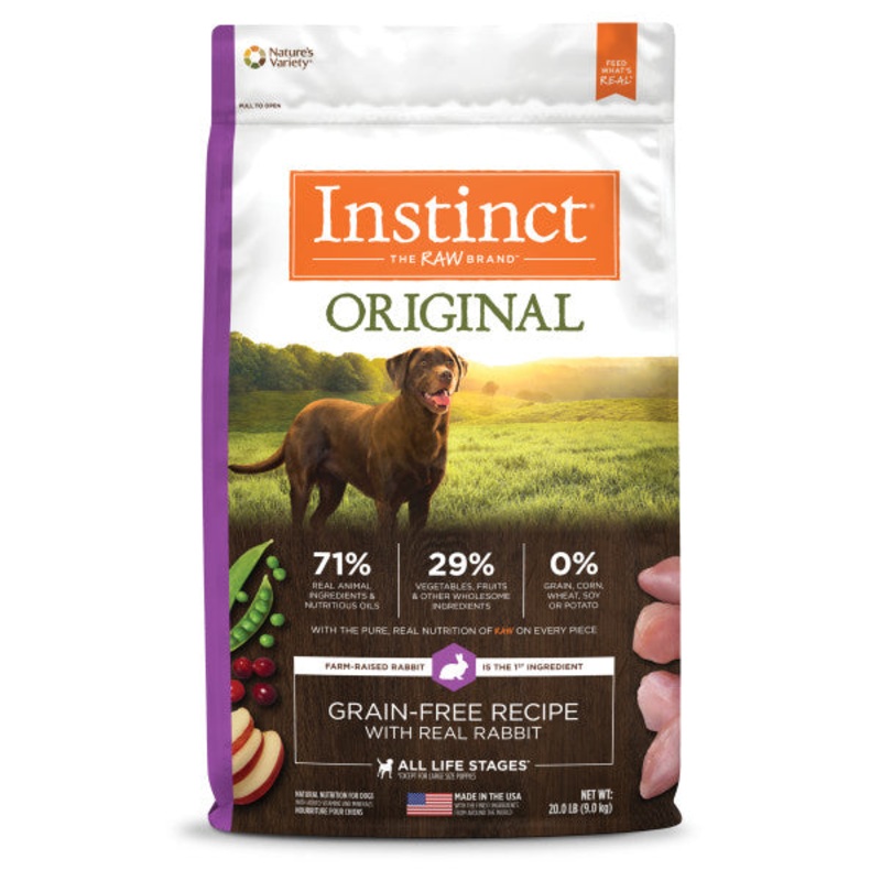 Nature’s Variety Instinct Original Rabbit Dry Dog Food