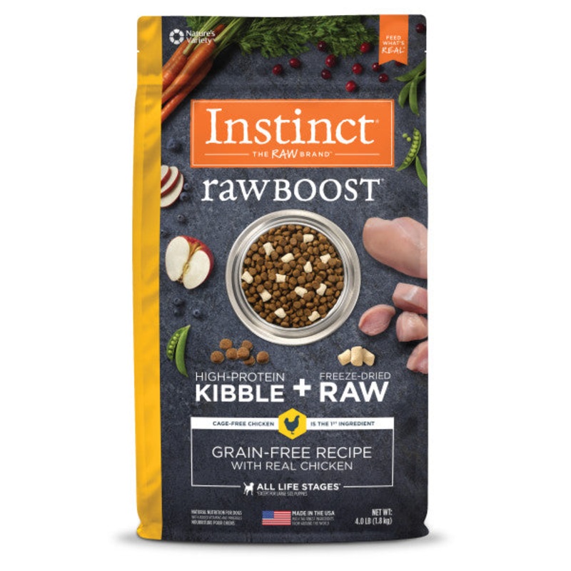 Nature’s Variety Instinct Raw Boost Chicken Dry Dog Food
