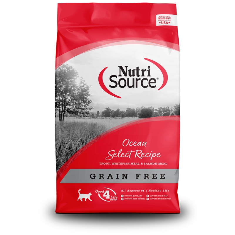 NutriSource Grain Free Ocean Select Entree Dry Cat Food