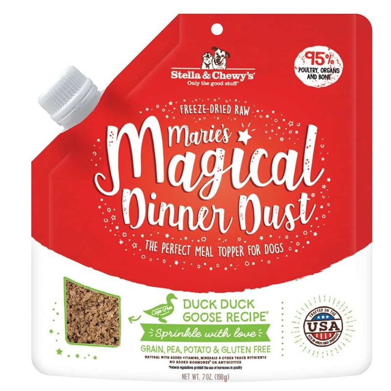 Stella & Chewy’s Maries Magical Dinner Dust Duck Duck Goose Recipe