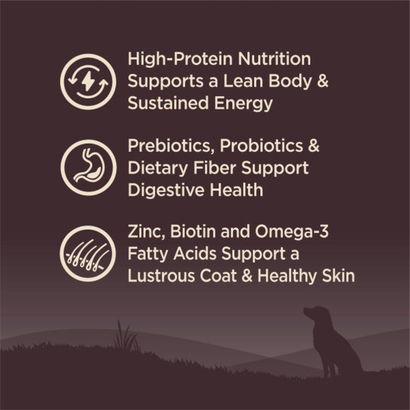 Wellness CORE Grain Free Natural Wild Game Duck, Turkey, Wild Boar and Rabbit Recipe Dry Dog Food