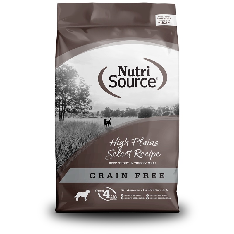 NutriSource Grain Free High Plains Select Recipe Dog Food