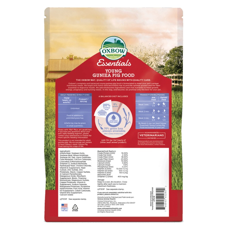 Oxbow Essentials – Young Guinea Pig Food