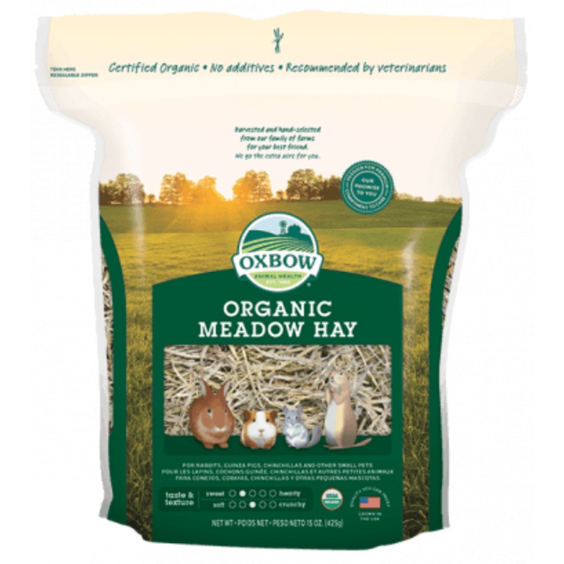 Oxbow Organic Meadow Hay|15.0-oz|40.0-oz