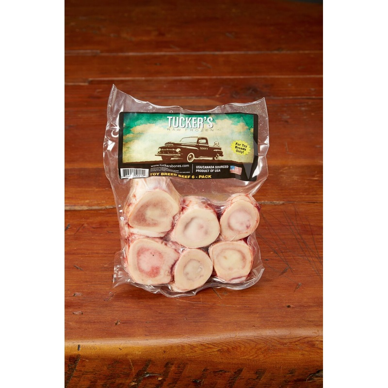 Tucker’s – Beef Bones|1″ 6 Pack