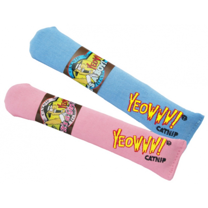 Yeoww Big Baby Cigars Catnip Cat Toy
