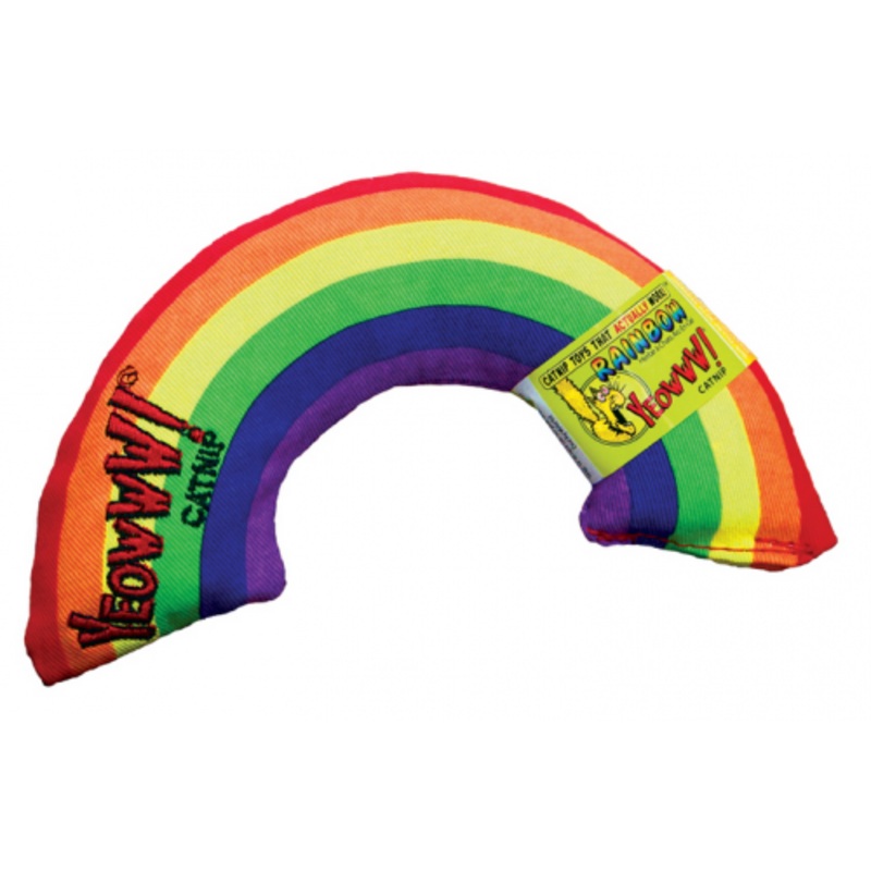 Yeoww! Rainbow Catnip Cat Toy