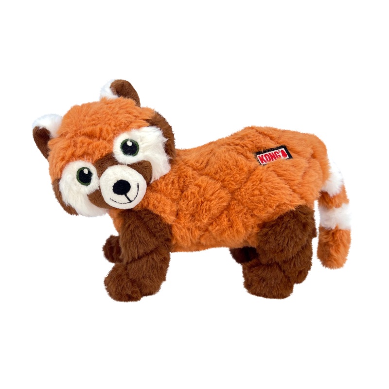 KONG Scampers Red Panda Dog Toy