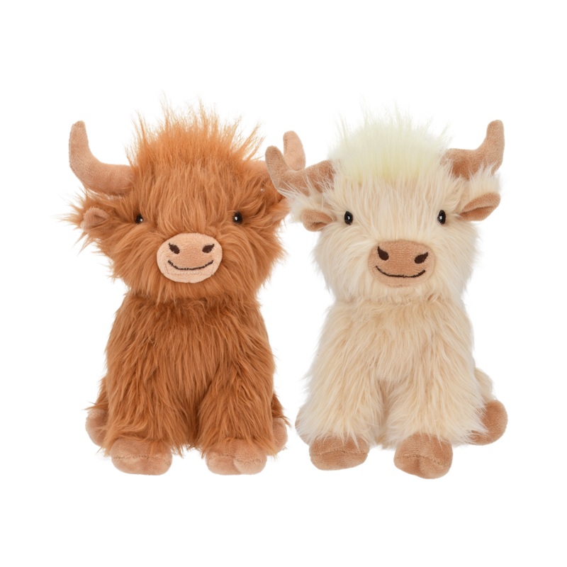 Multipet Highland Cow Dog Toy|14″