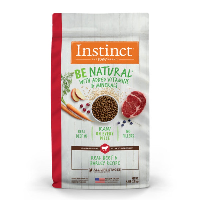 Nature’s Variety Instinct Be Natural Beef & Barley Recipe Dry Dog Food