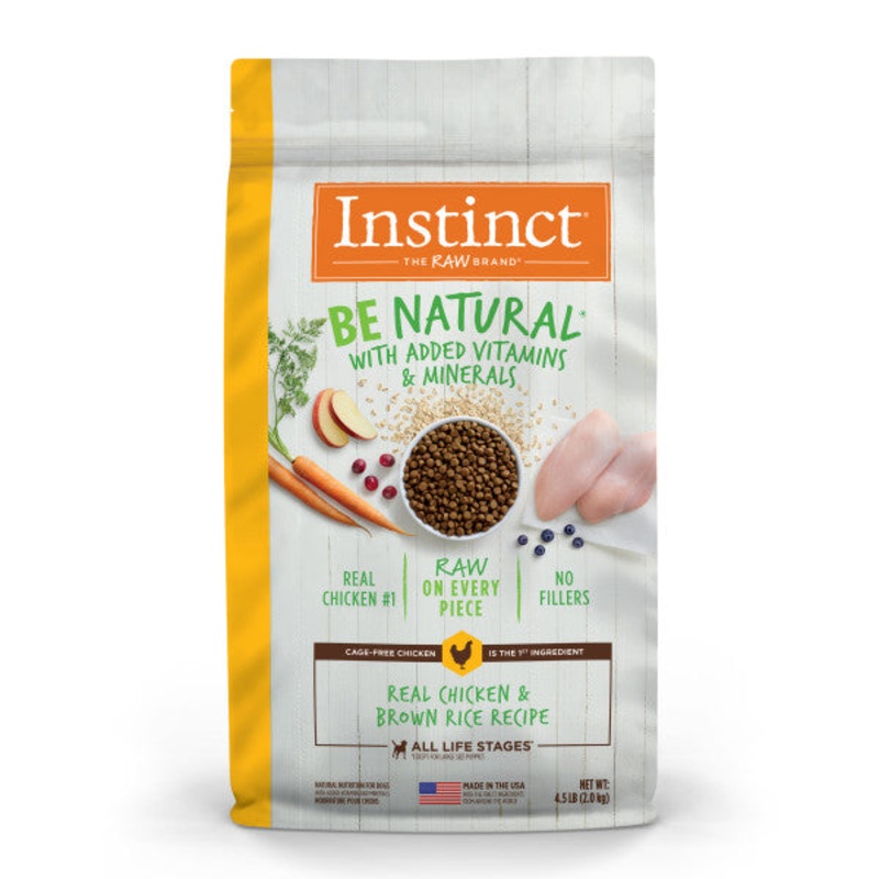 Nature’s Variety Instinct Be Natural Chicken & Brown Rice Recipe Dry Dog Food