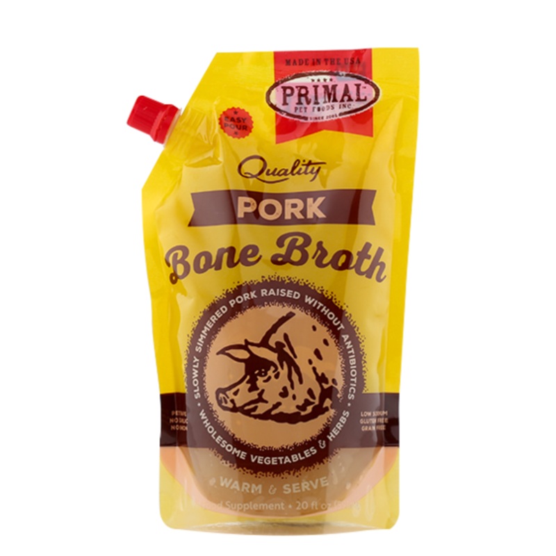 Primal Bone Broth|Pork 20 Oz Single Pouch|Beef 20 Oz Single Pouch|Chicken 20 Oz Single Pouch|Turkey 20 Oz Single Pouch