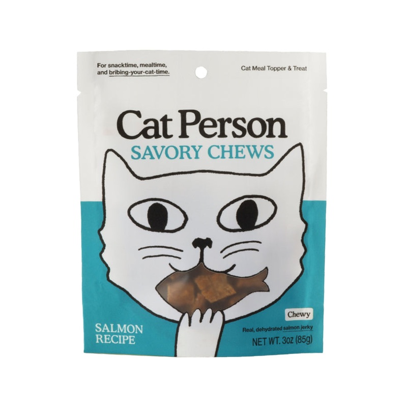 Weruva Cat Person Salmon Savory Chews Cat Treats