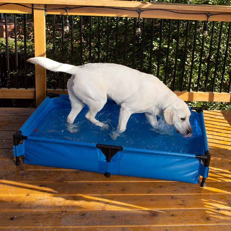 K&H Dog Pool & Pet Bath|X-Large 32″ x 50″ x 9″|Large 30″ x 42″ x 7″|Medium 25″ x 32″ x 7″