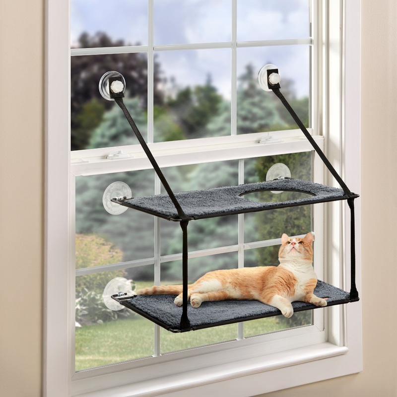 K&H EZ Mount Window Kitty Sill Double Stack