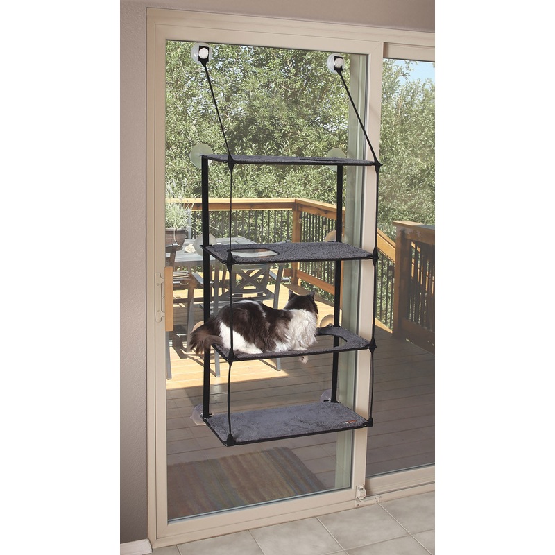 K&H EZ Mount Window Kitty Sill Quad Stack