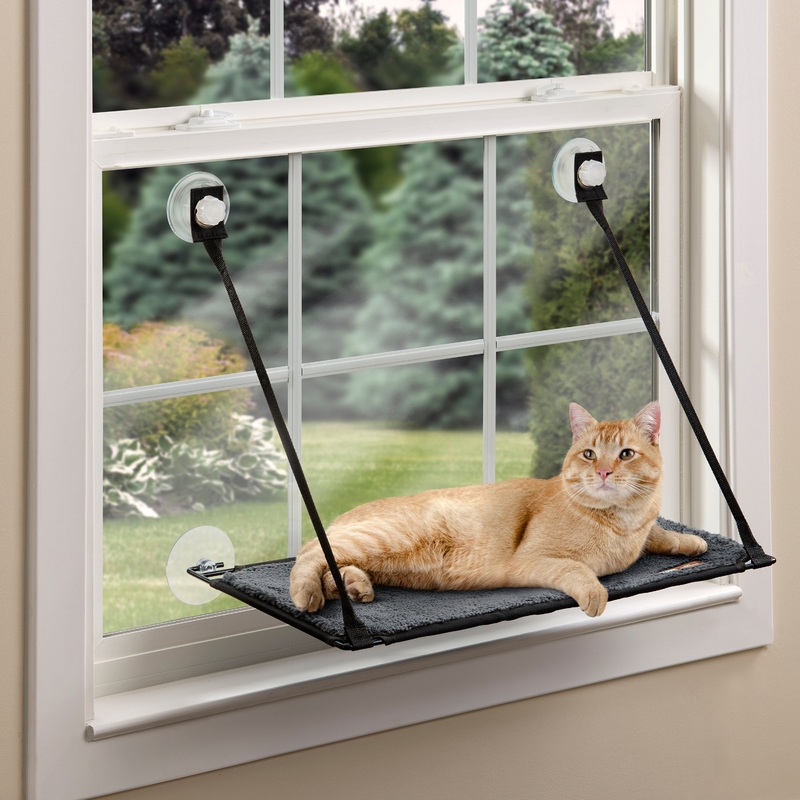 K&H EZ Mount Window Kitty Sill Single Level
