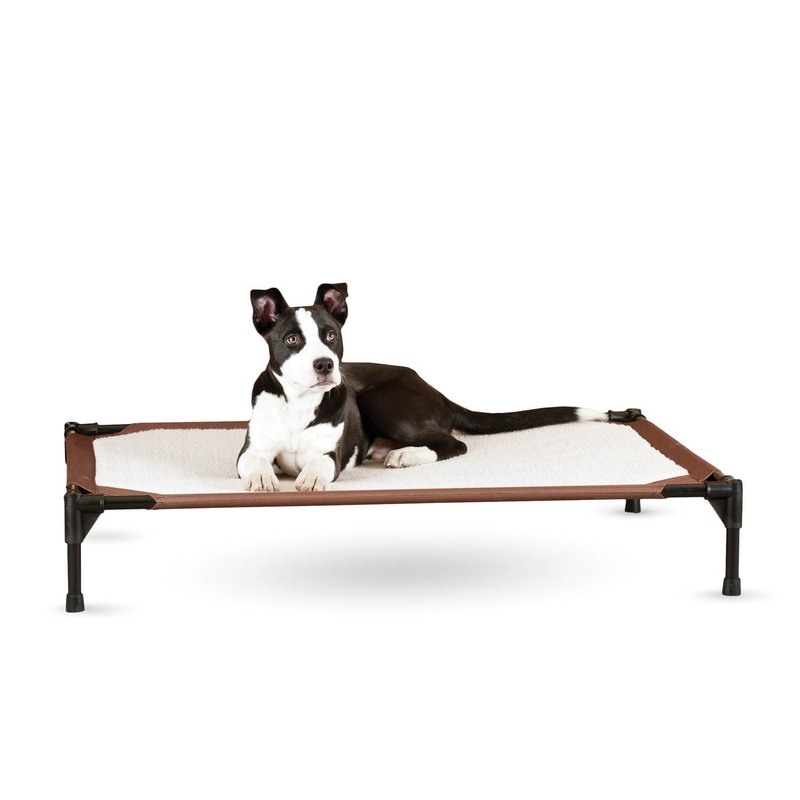 K&H Self-Warming Pet Cot|Medium 25″ x 32″ x 7″|Large 30″ x 42″ x 7″