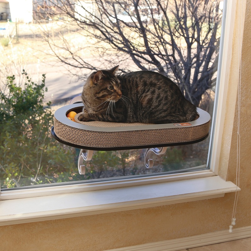 K&H Universal Mount Kitty Sill with Cardboard Track