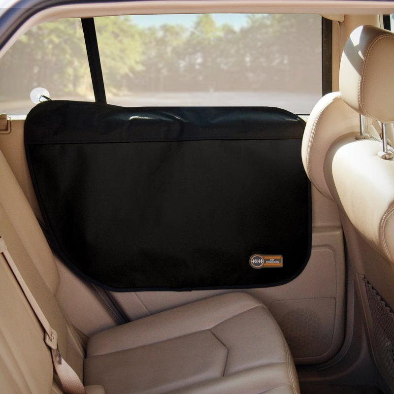 K&H Vehicle Door Protector|Black|Gray|Tan