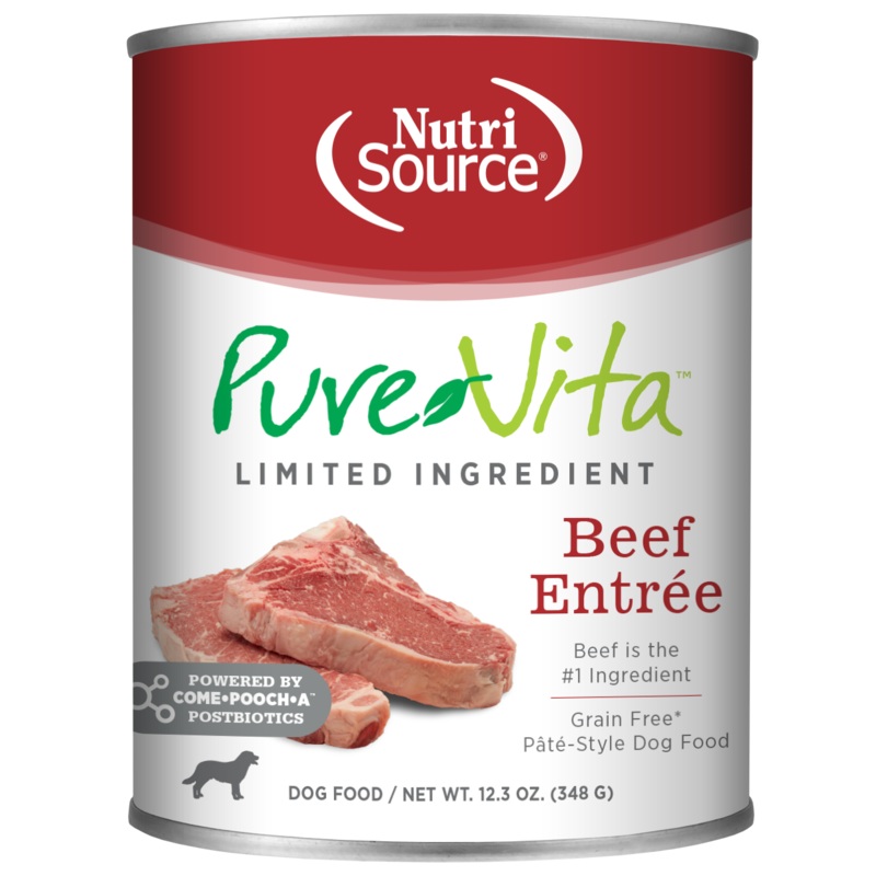 NutriSource Beef Entre Limited Ingredient Wet Dog Food