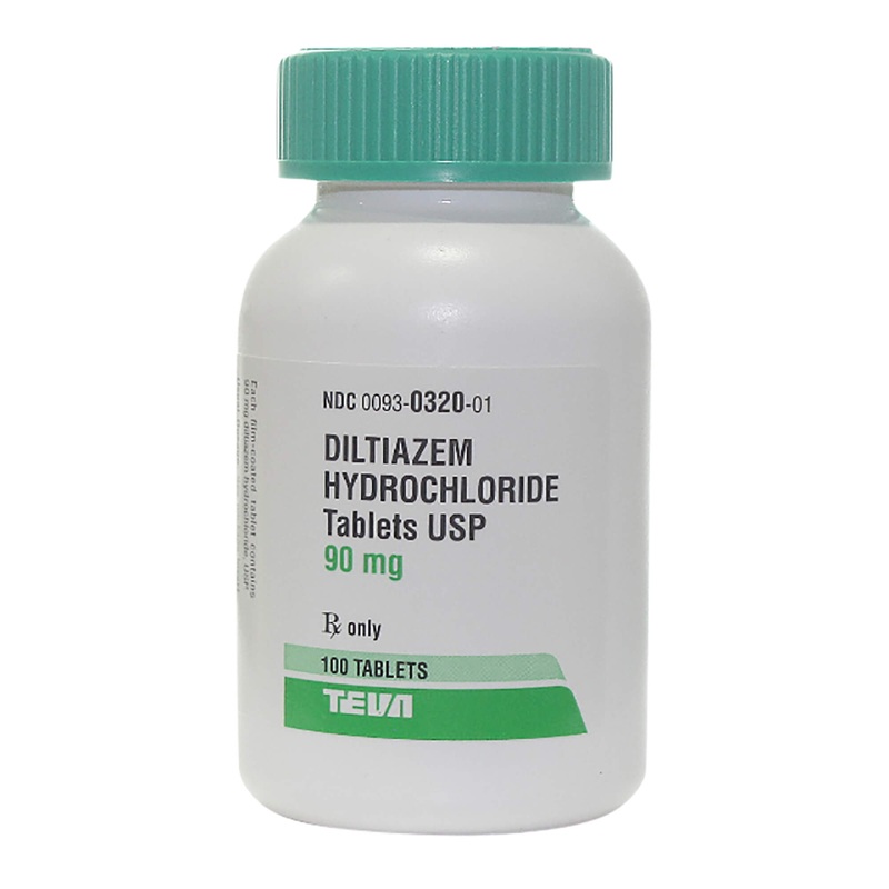 Rx Diltiazem Tablets|90mg|120 mg|100 Tablets
