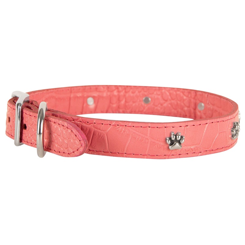 Signature Croco Collar|Pink|Red|Orange|1″x 22″|1″x 24″|1″x 26″