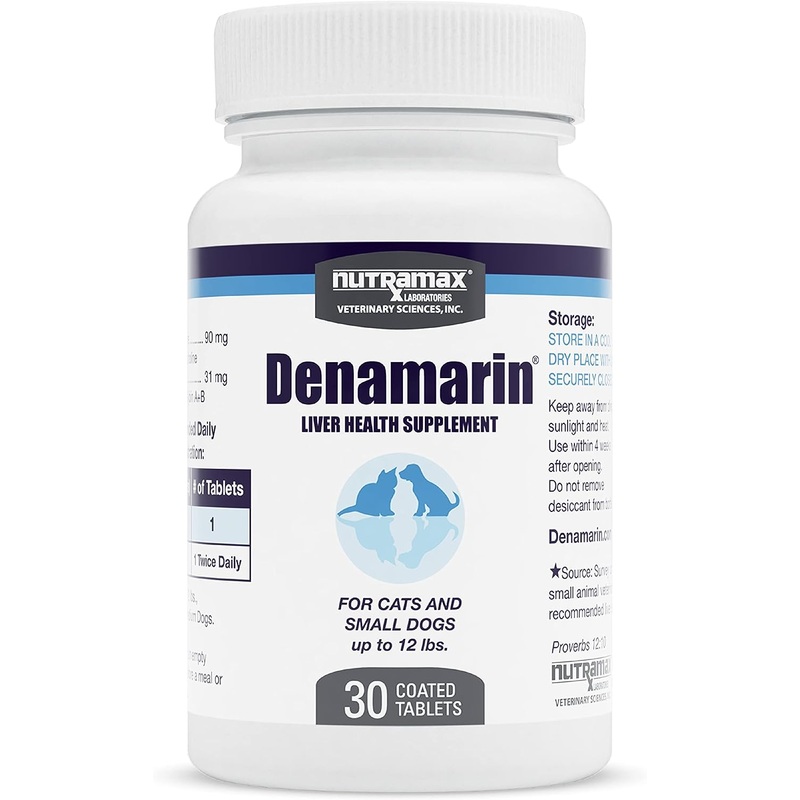 Nutramax Denamarin Liver Health Tablets for Dogs and Cats