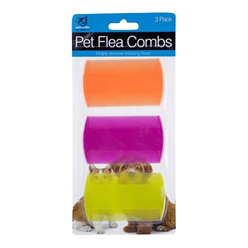Pet Flea Combs, 3 pk|Assorted|3pk