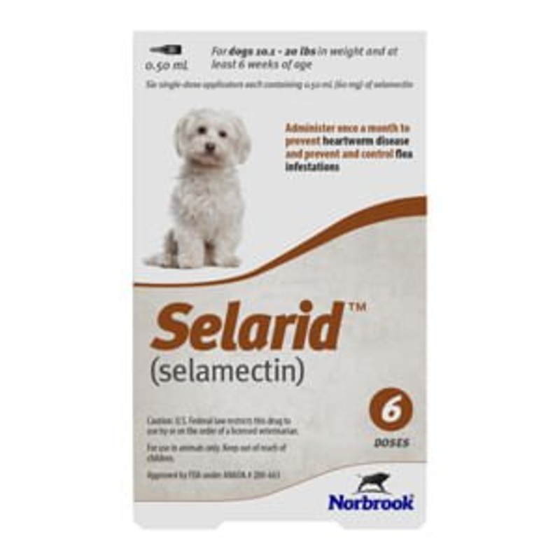 Rx Selarid (selamectin) Canine Flea Topical