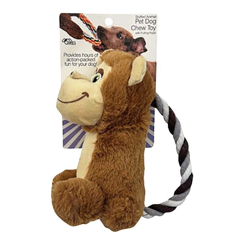 Stuffed Animal Rope Puller, Assorted, 9