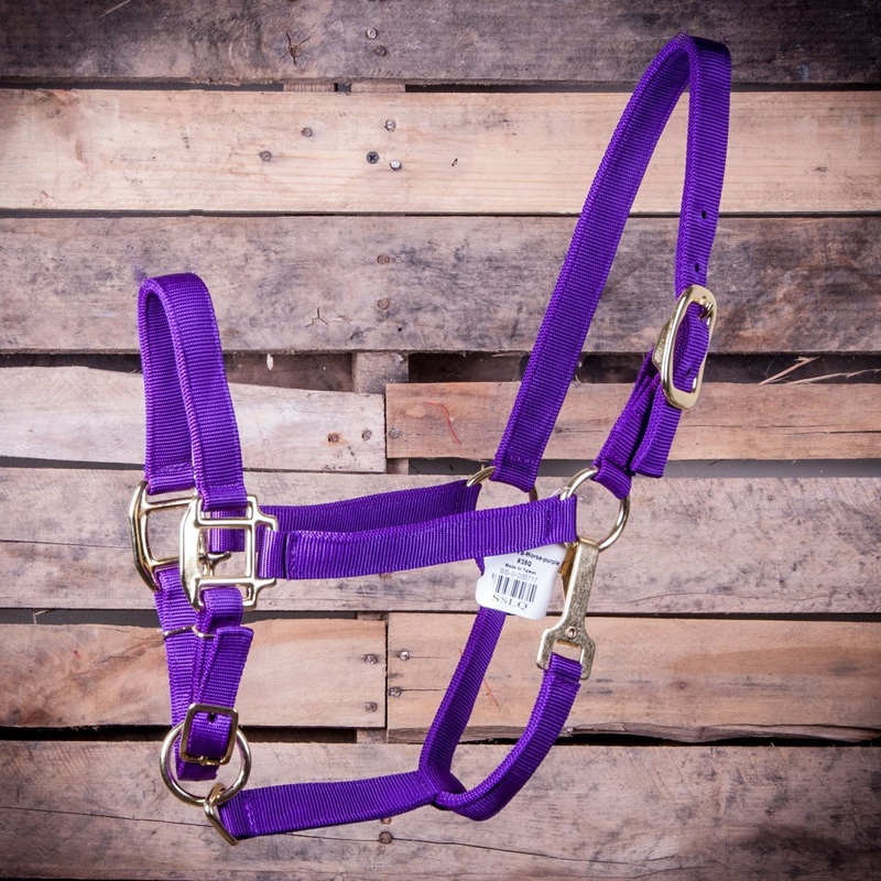 Adjustable Halter with Throat Snap