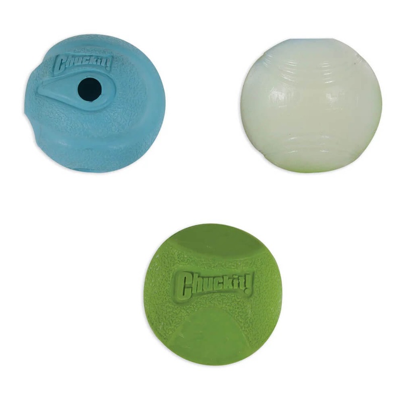 Chuckit! Fetch Ball Medley, Assorted, Small, 3 pk