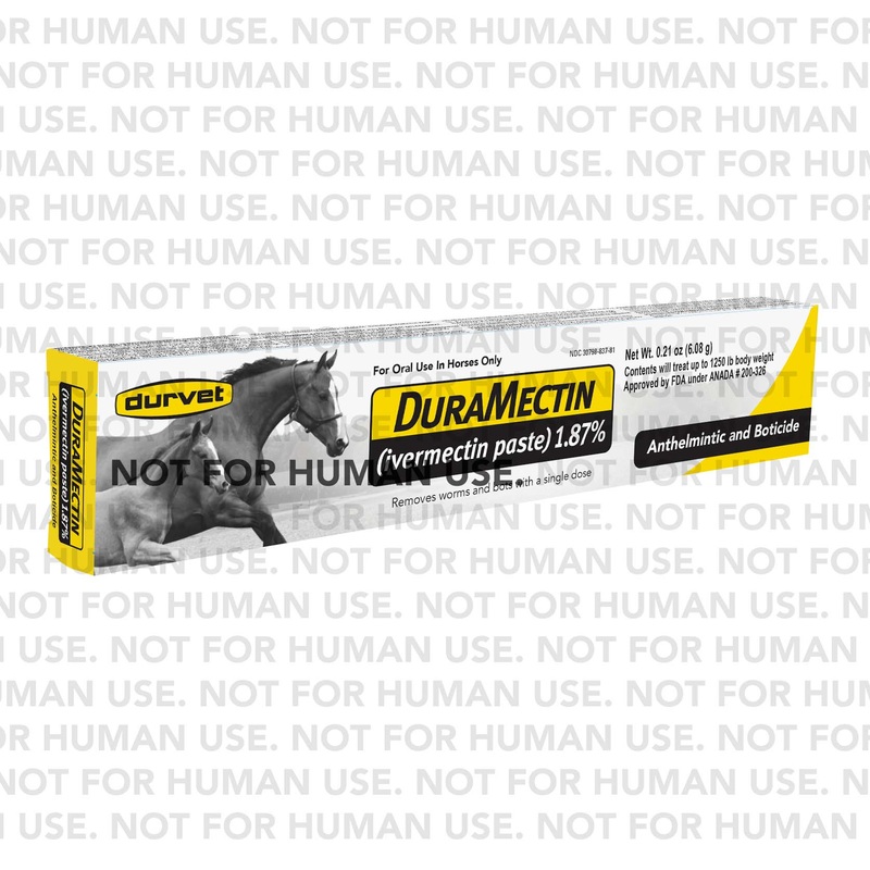 Duramectin Paste (1.87% Ivermectin), 6.08 gm