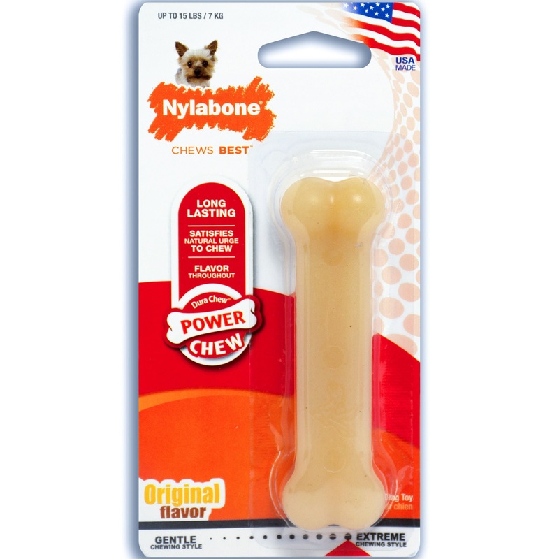 Nylabone Original Bone Dura Chew Power Chew Dog Toy
