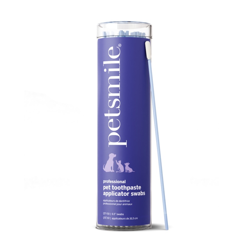 Petsmile Professional Pet Toothpaste Applicator Swabs, 50 ct