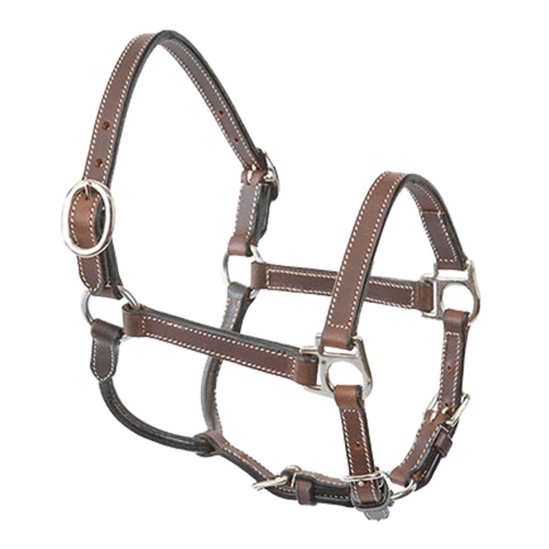 Pony Leather Halter|Brown|Pony