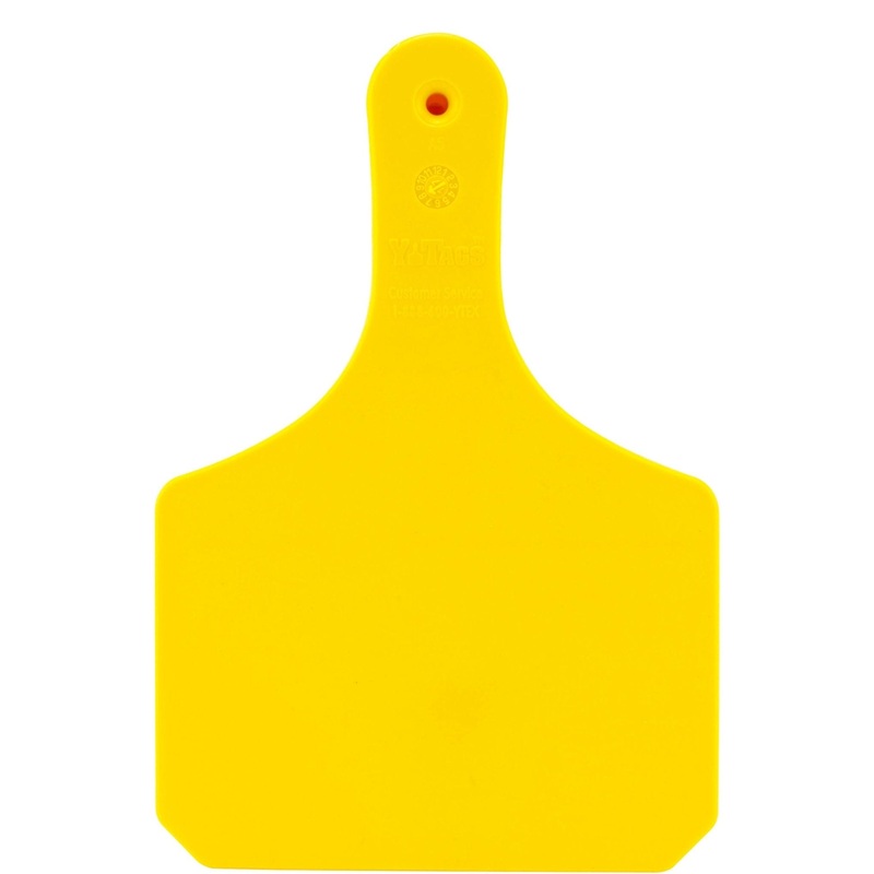 Special Order Y-Tag Blank 1-Piece Ear Tags, 25 ct