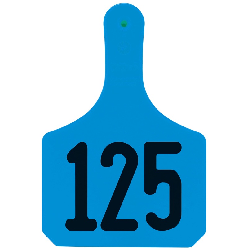 Y-Tag Numbered 1-Piece Ear Tags, 25 ct